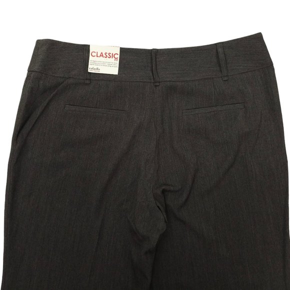 Rafaella Petite Classic Fit Pants Womens 14P Tapered Leg 2 Way Stretch Gab NEW - Picture 11 of 12